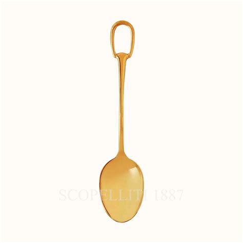 hermes golden spoon|hermes cutlery online.